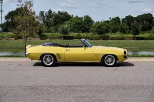 1969 Chevrolet Camaro SS Convertible Restored Daytona Yellow