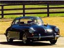 1962 Porsche 356B Notchback Hardtop Black Red